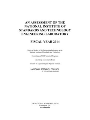cover image of An Assessment of the National Institute of Standards and Technology Engineering Laboratory